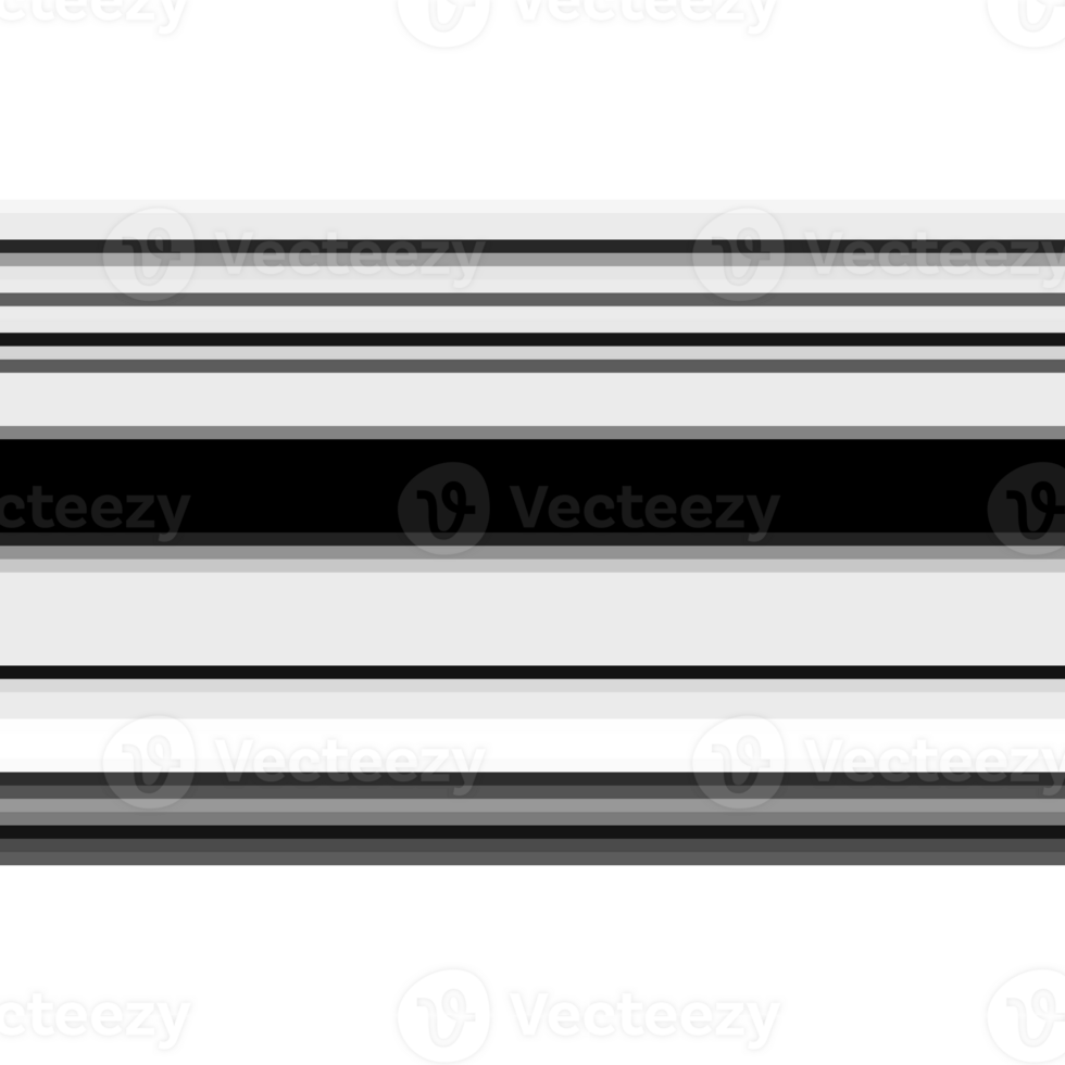 Black striped abstract overlay. Motion effect. PNG graphic illustration with transparent background.