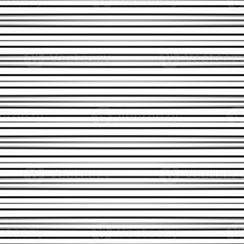 Black striped abstract overlay. Motion effect. PNG graphic illustration with transparent background.