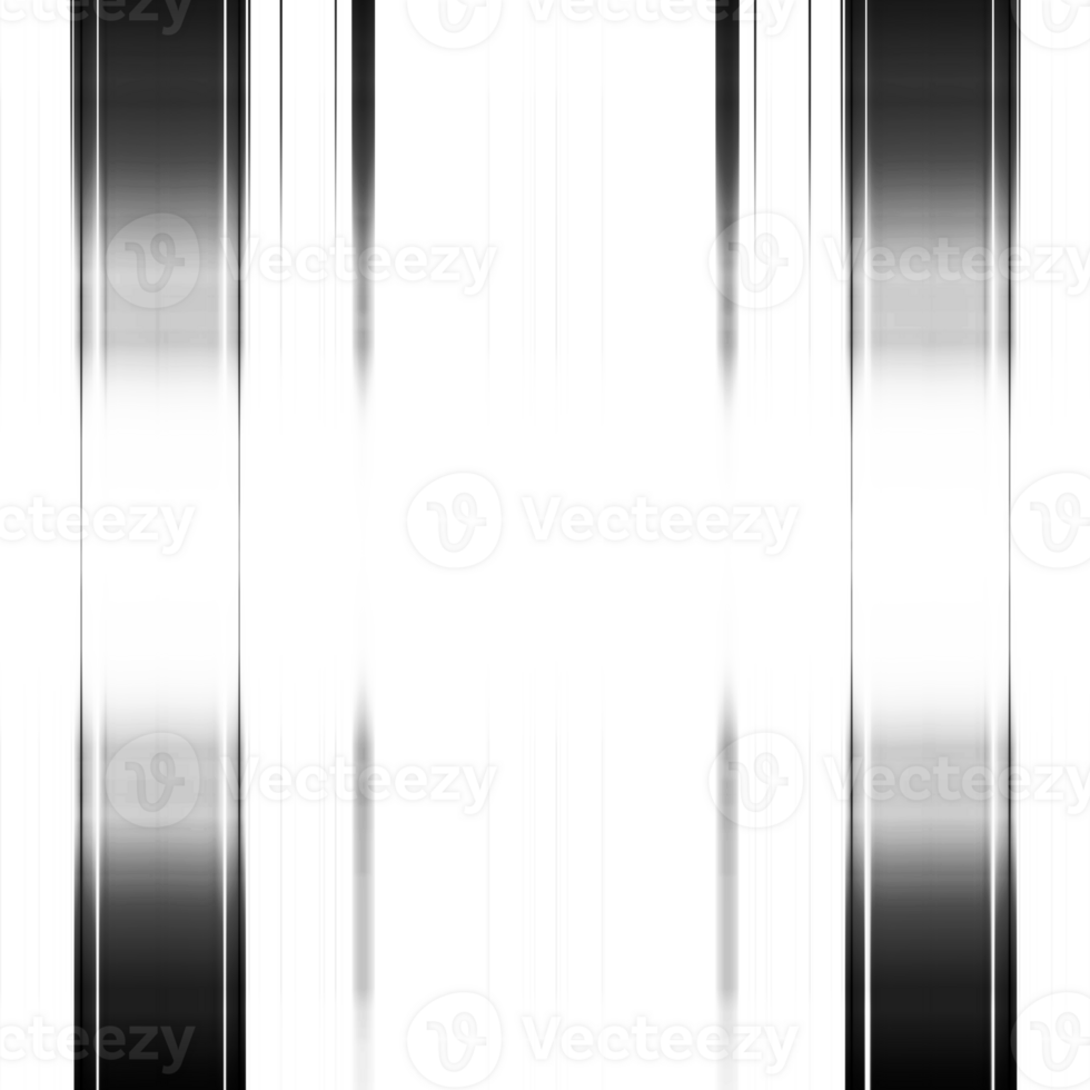 Black striped abstract overlay. Motion effect. PNG graphic illustration with transparent background.
