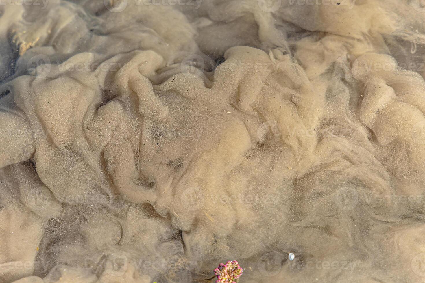 Natural texture in nature with natural pattern from water dust photo