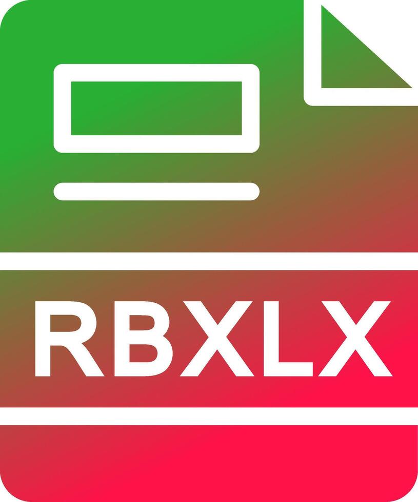 RBXLX Creative Icon Design vector