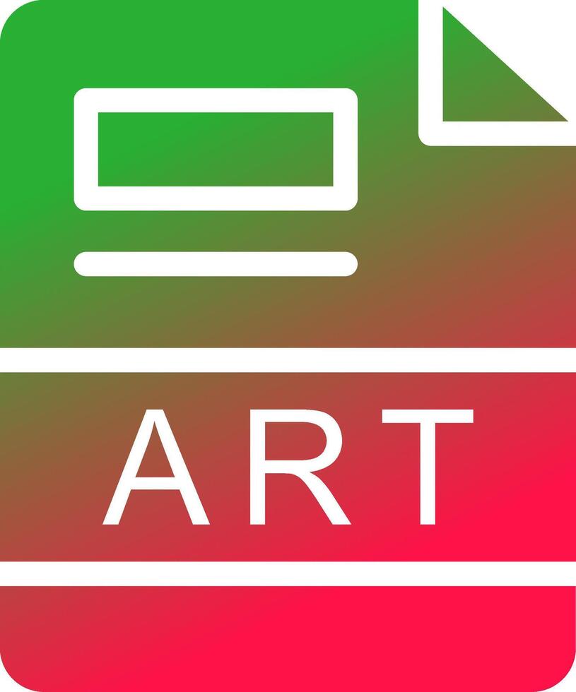 ART Creative Icon Design vector