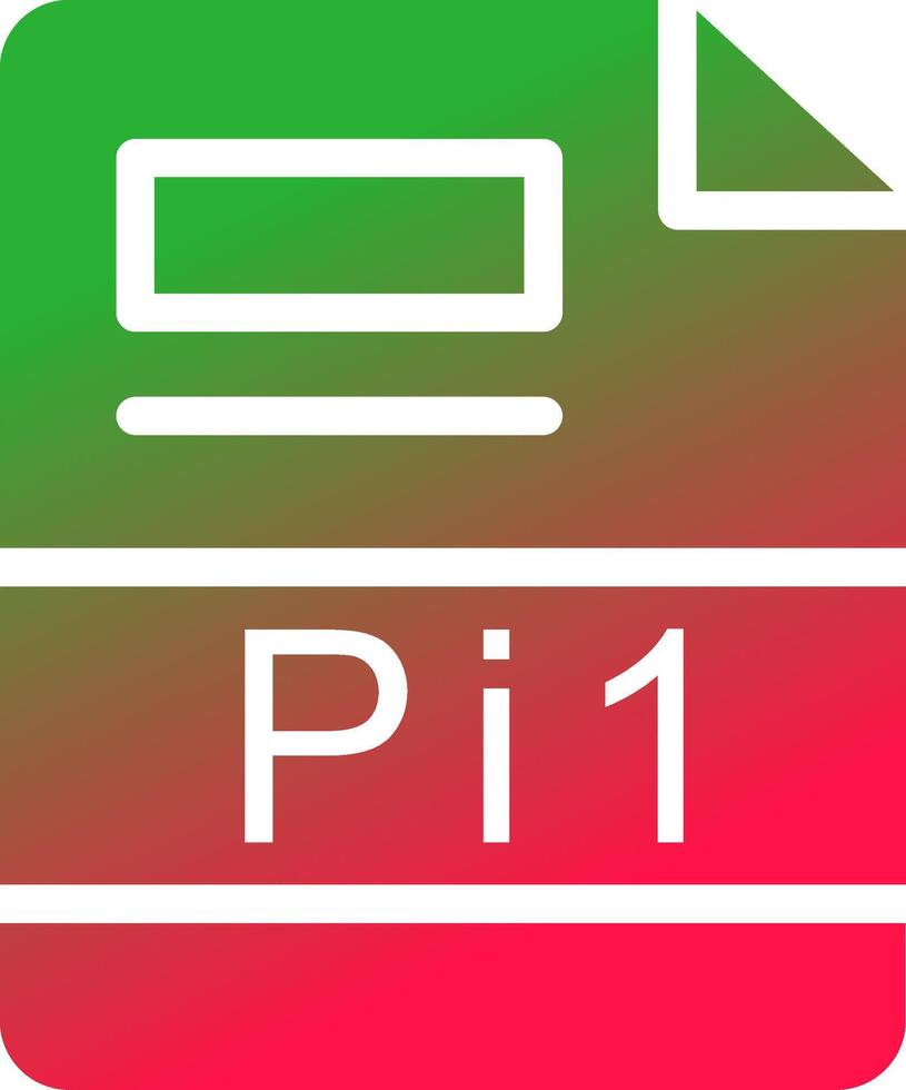 PI1 Creative Icon Design vector