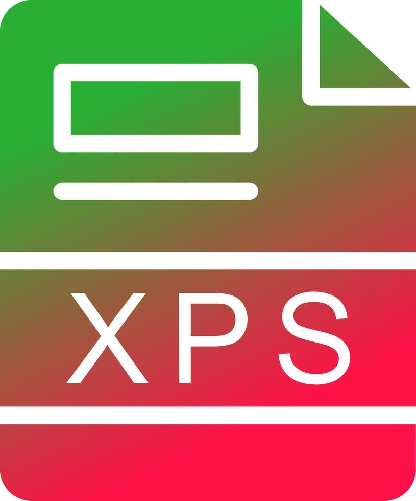 XPS Creative Icon Design vector