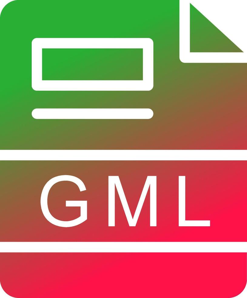GML Creative Icon Design vector