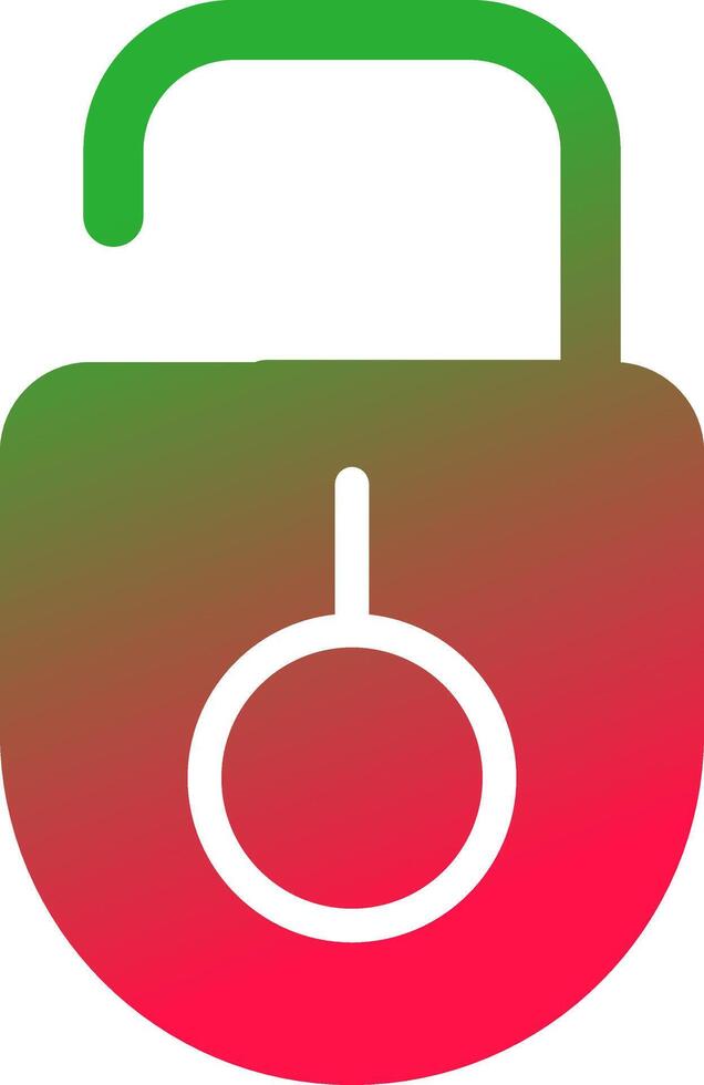 Unlock Creative Icon Design vector