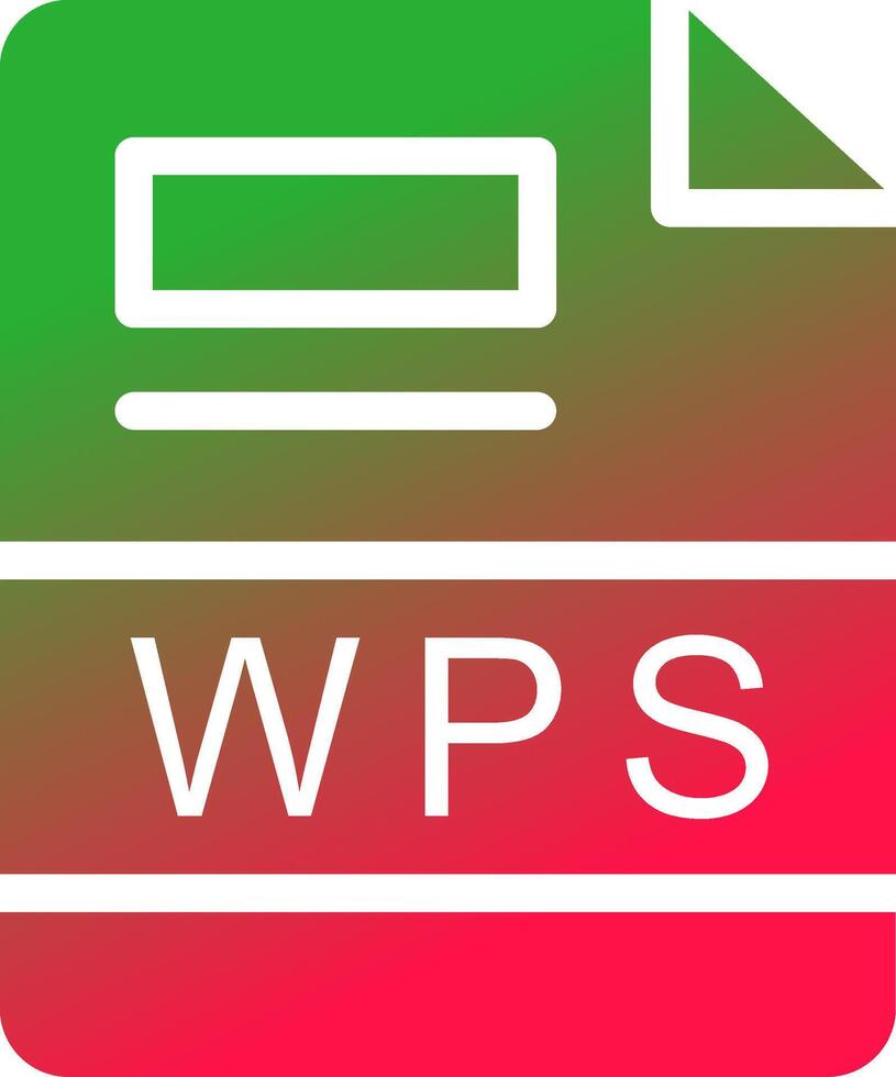 WPS Creative Icon Design vector