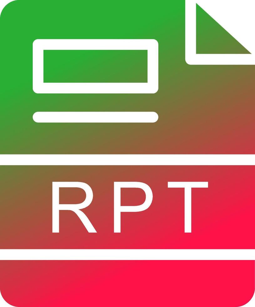 RPT Creative Icon Design vector