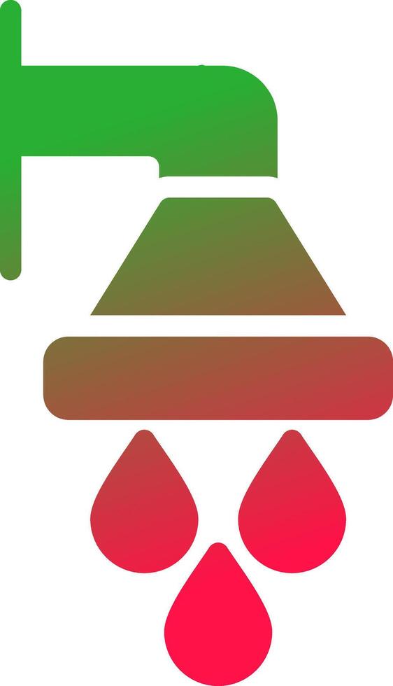 Shower Creative Icon Design vector