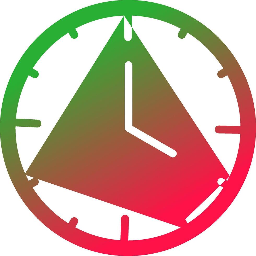 Clock Creative Icon Design vector