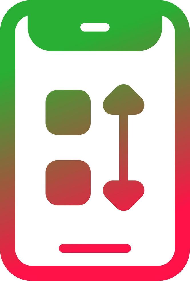 Apps Sort Creative Icon Design vector