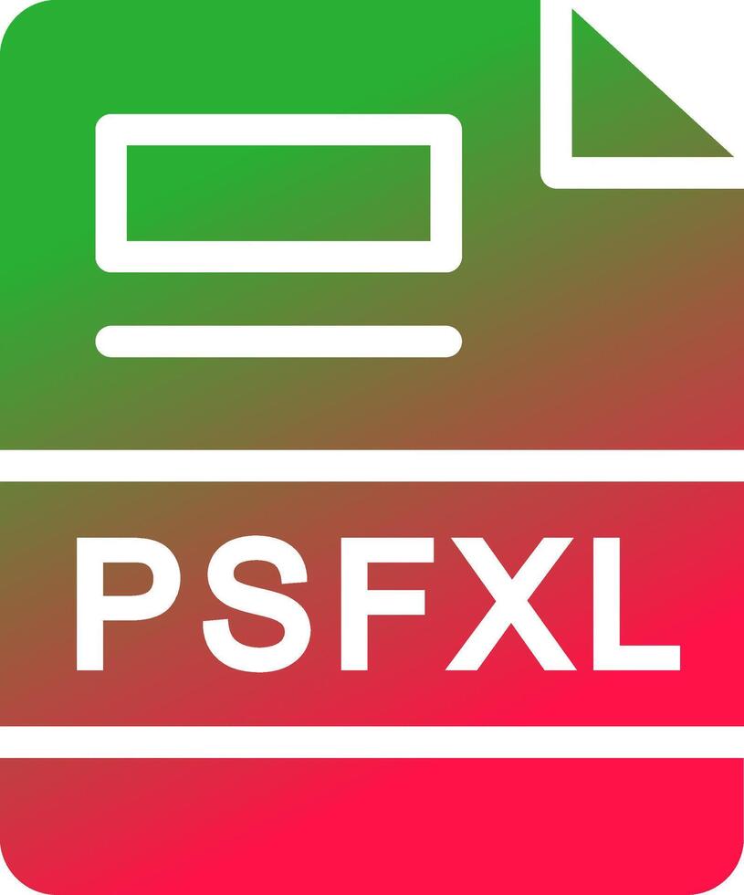 PSFXL Creative Icon Design vector