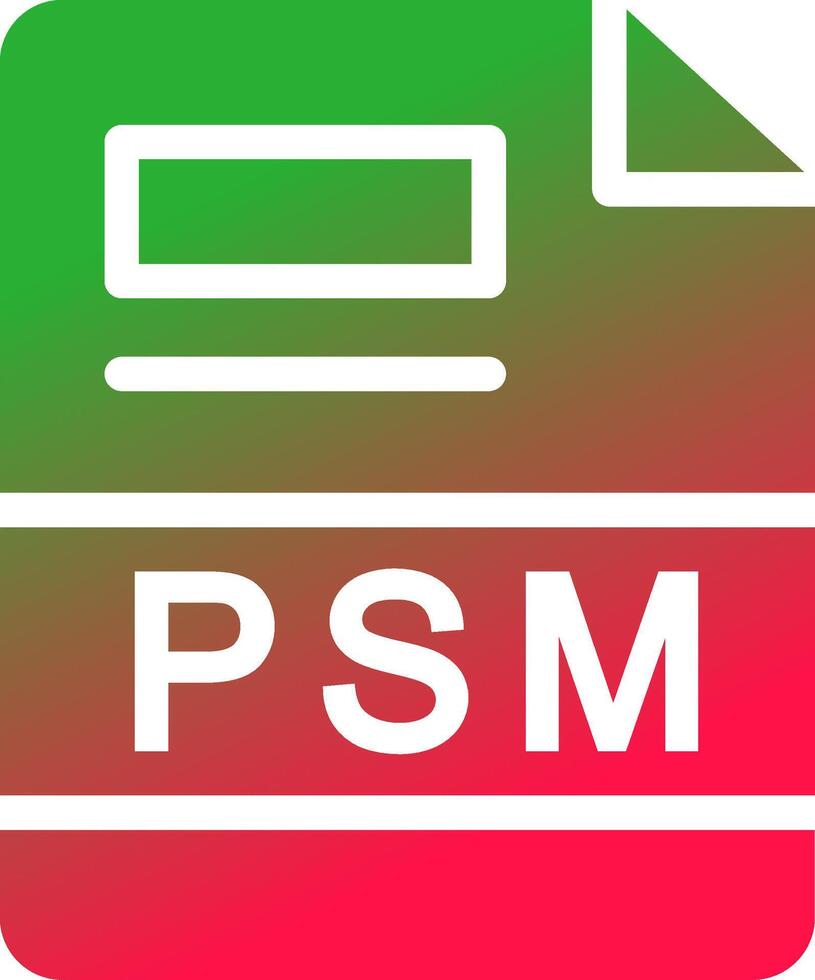 PSM Creative Icon Design vector