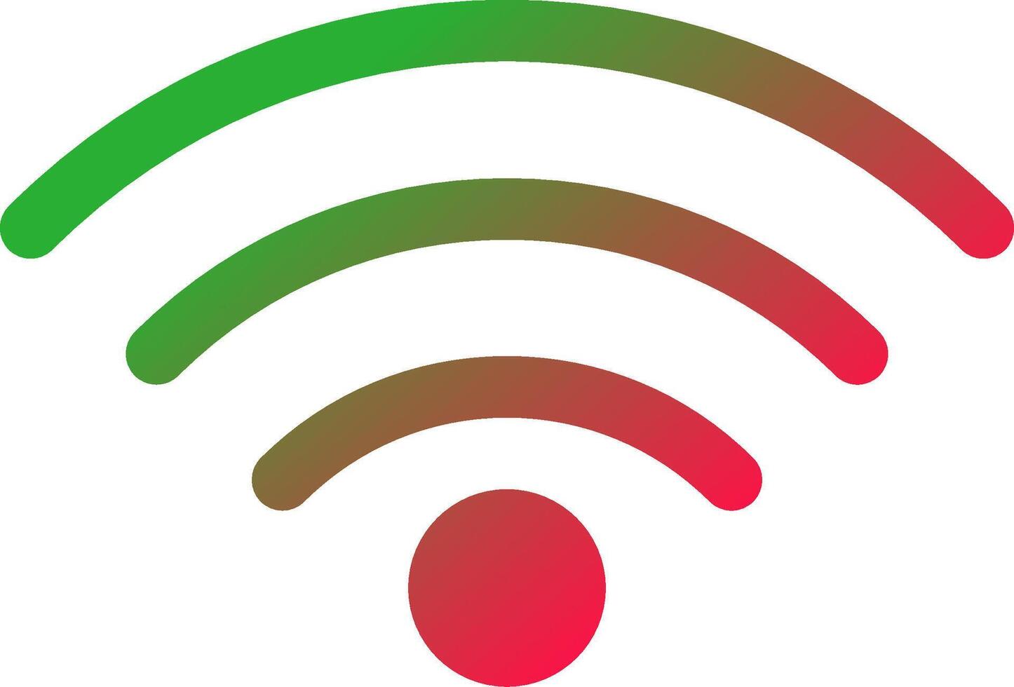 Wifi Creative Icon Design vector