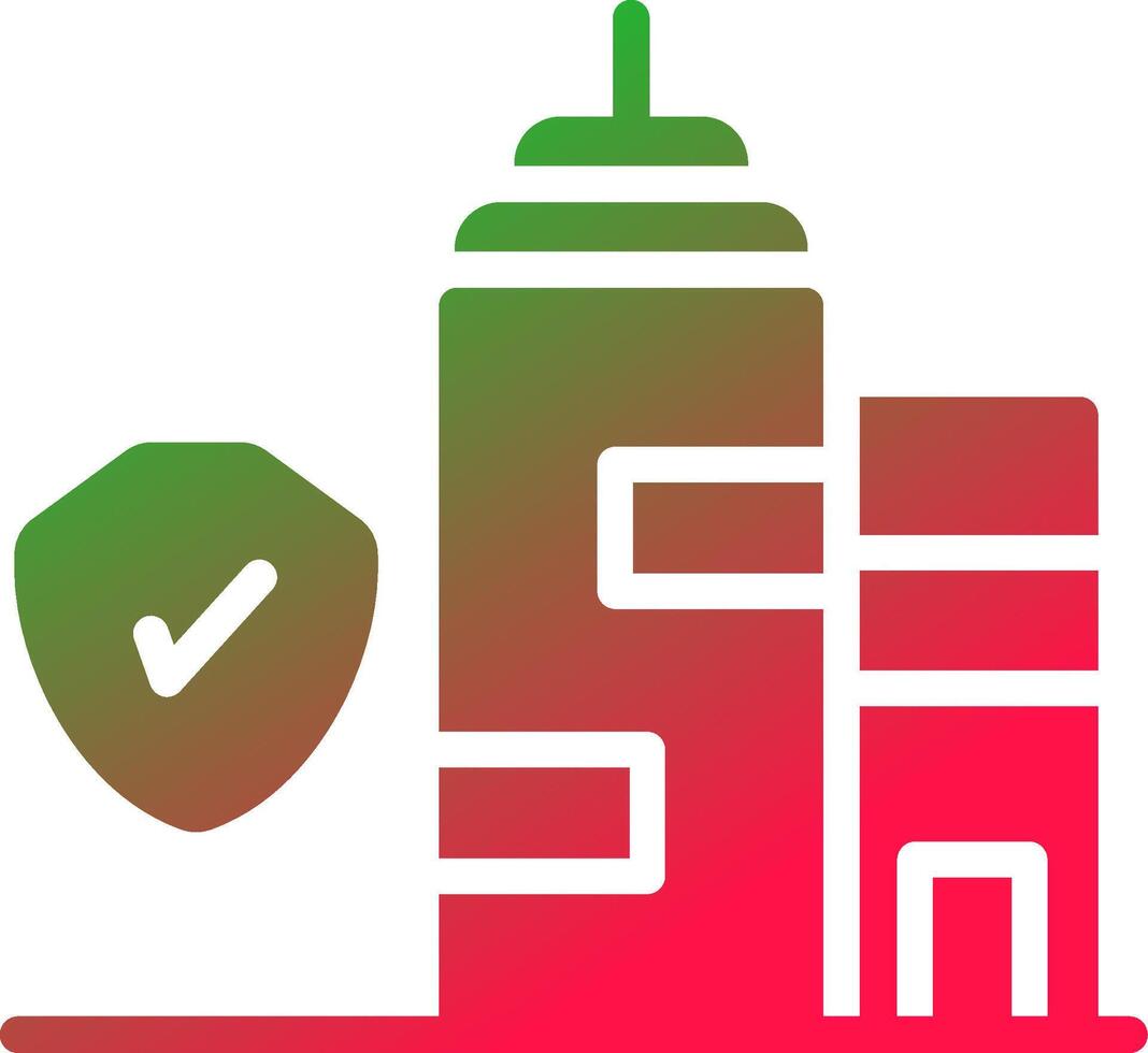 Business Insurance Creative Icon Design vector