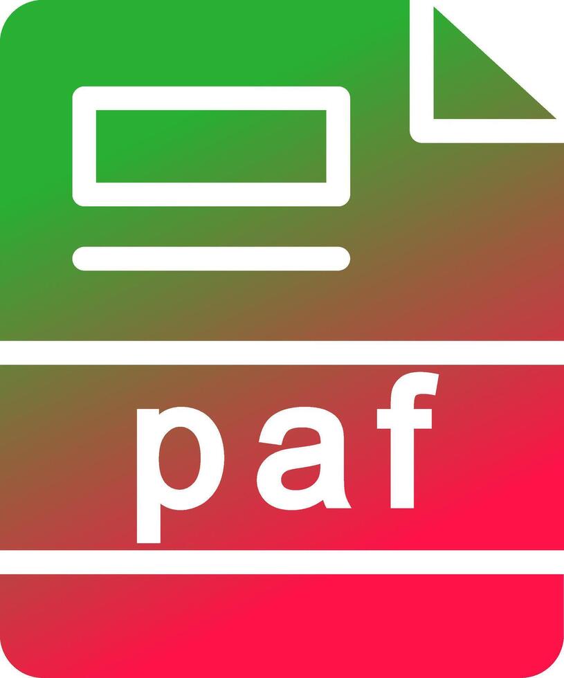 paf Creative Icon Design vector