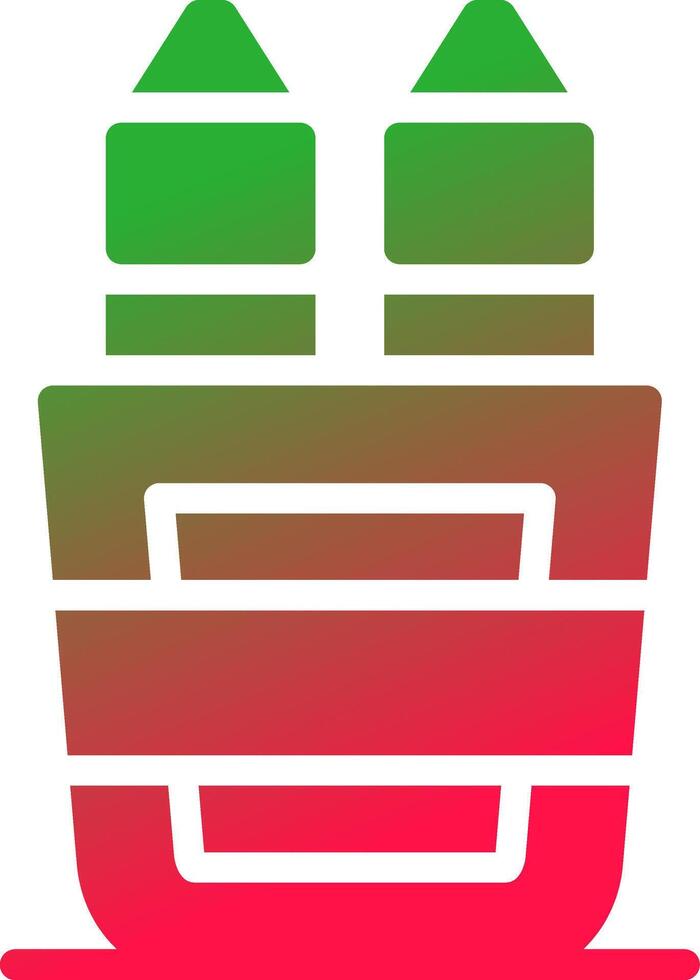 Snackable Content Creative Icon Design vector