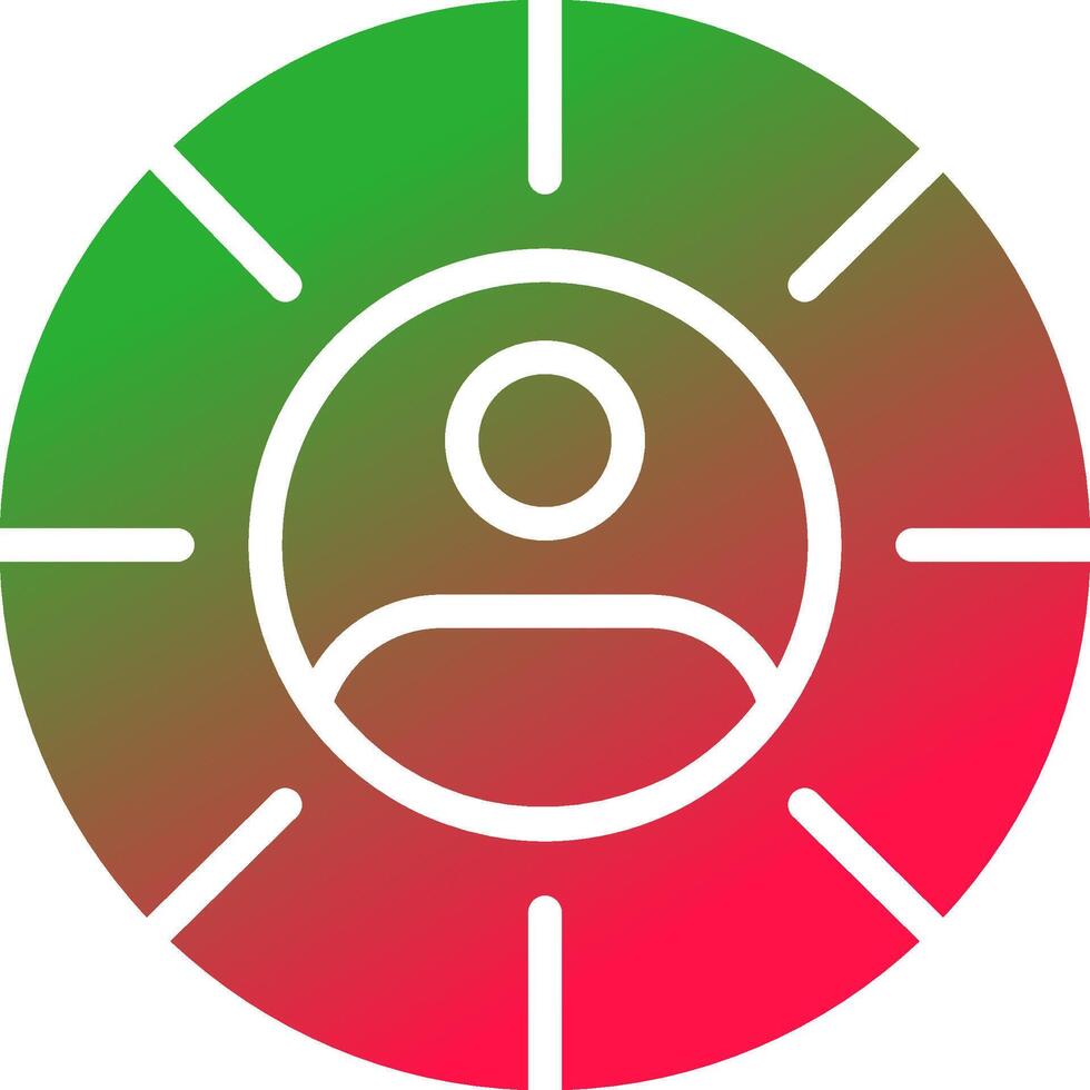 Targeting Creative Icon Design vector