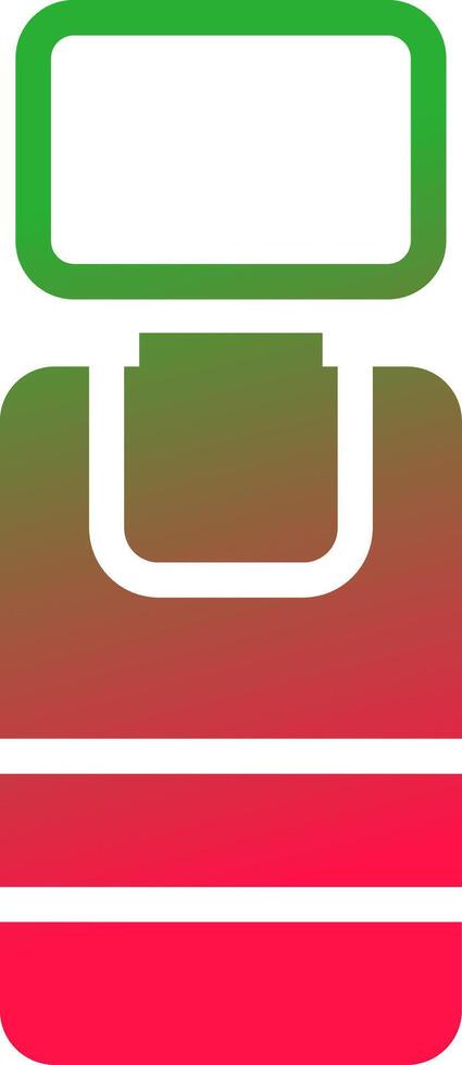 Glyph Gradient Design vector
