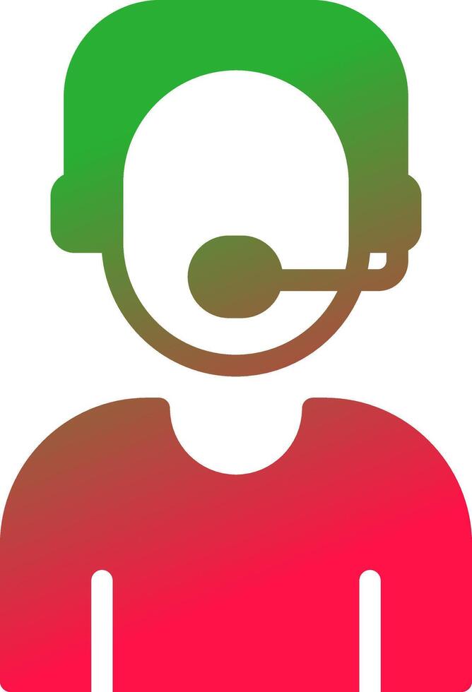 Operator Creative Icon Design vector