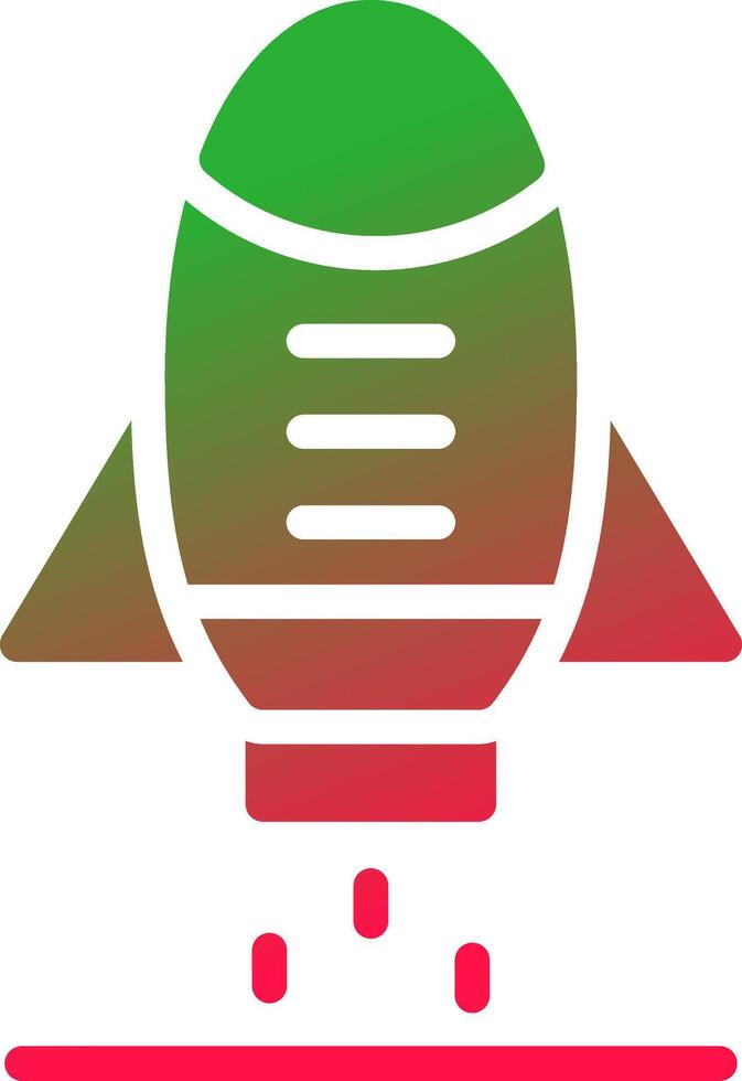 Rocket Creative Icon Design vector