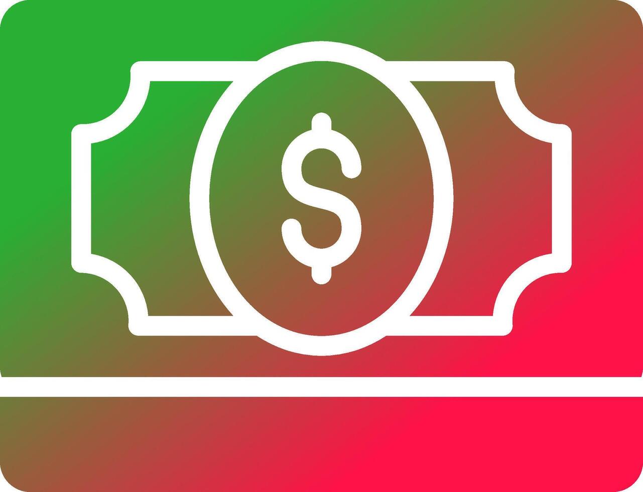 Banknotes Creative Icon Design vector