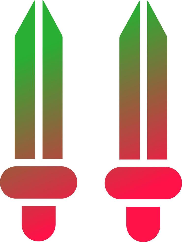 Swords Creative Icon Design vector