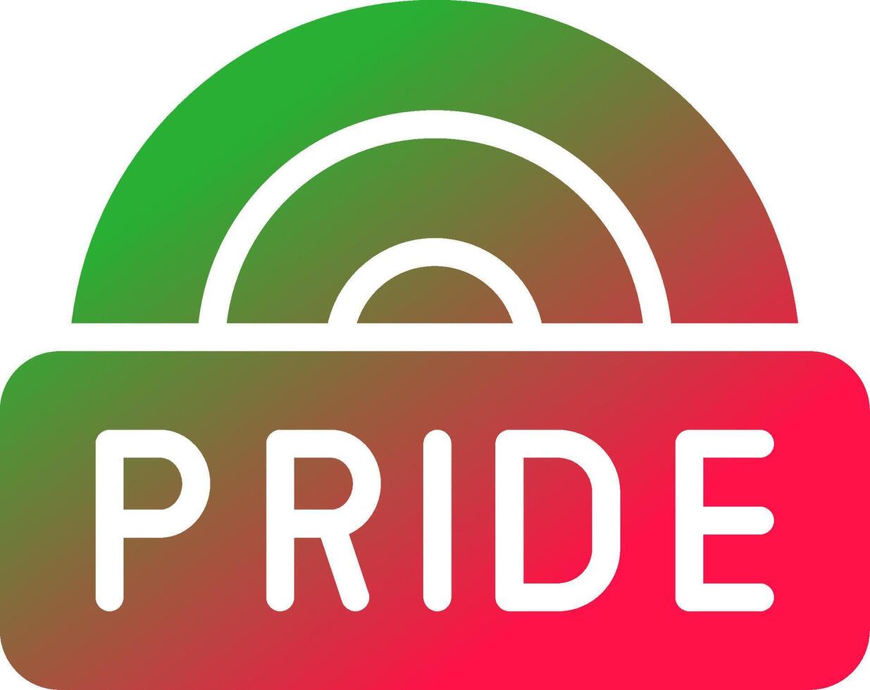 Pride Creative Icon Design vector