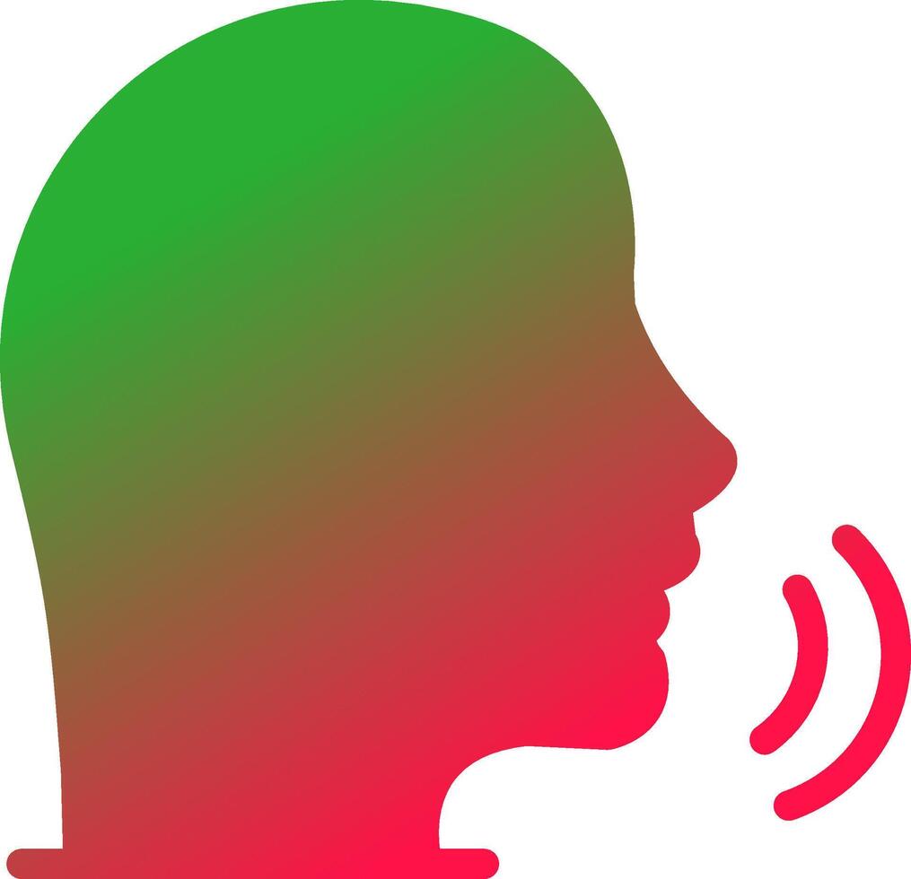 Speaking Creative Icon Design vector