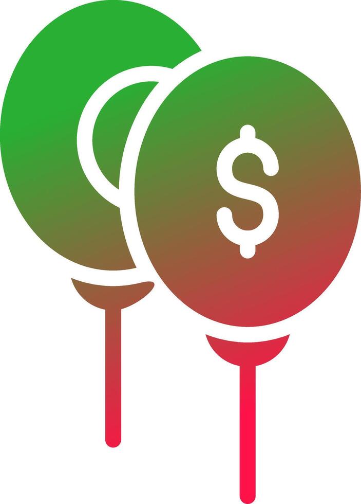 Balloon Creative Icon Design vector