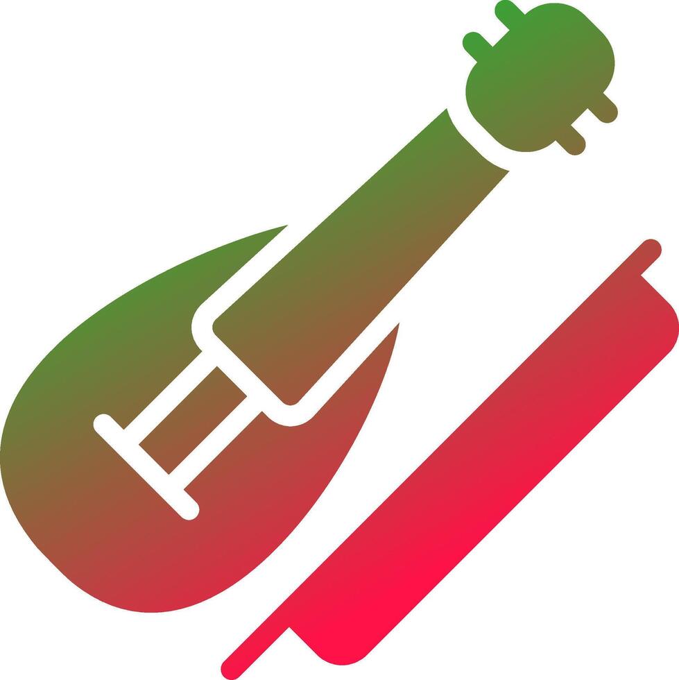 Violin Creative Icon Design vector