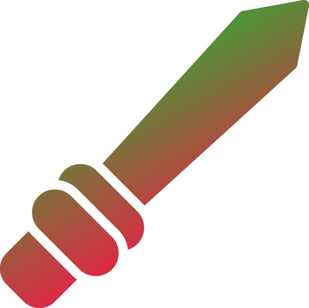 Glyph Gradient Design vector