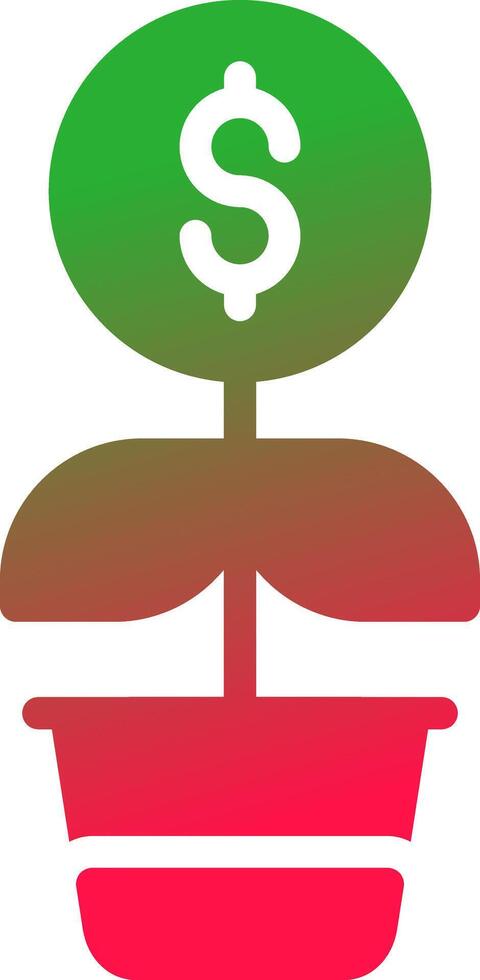 Passive Income Creative Icon Design vector