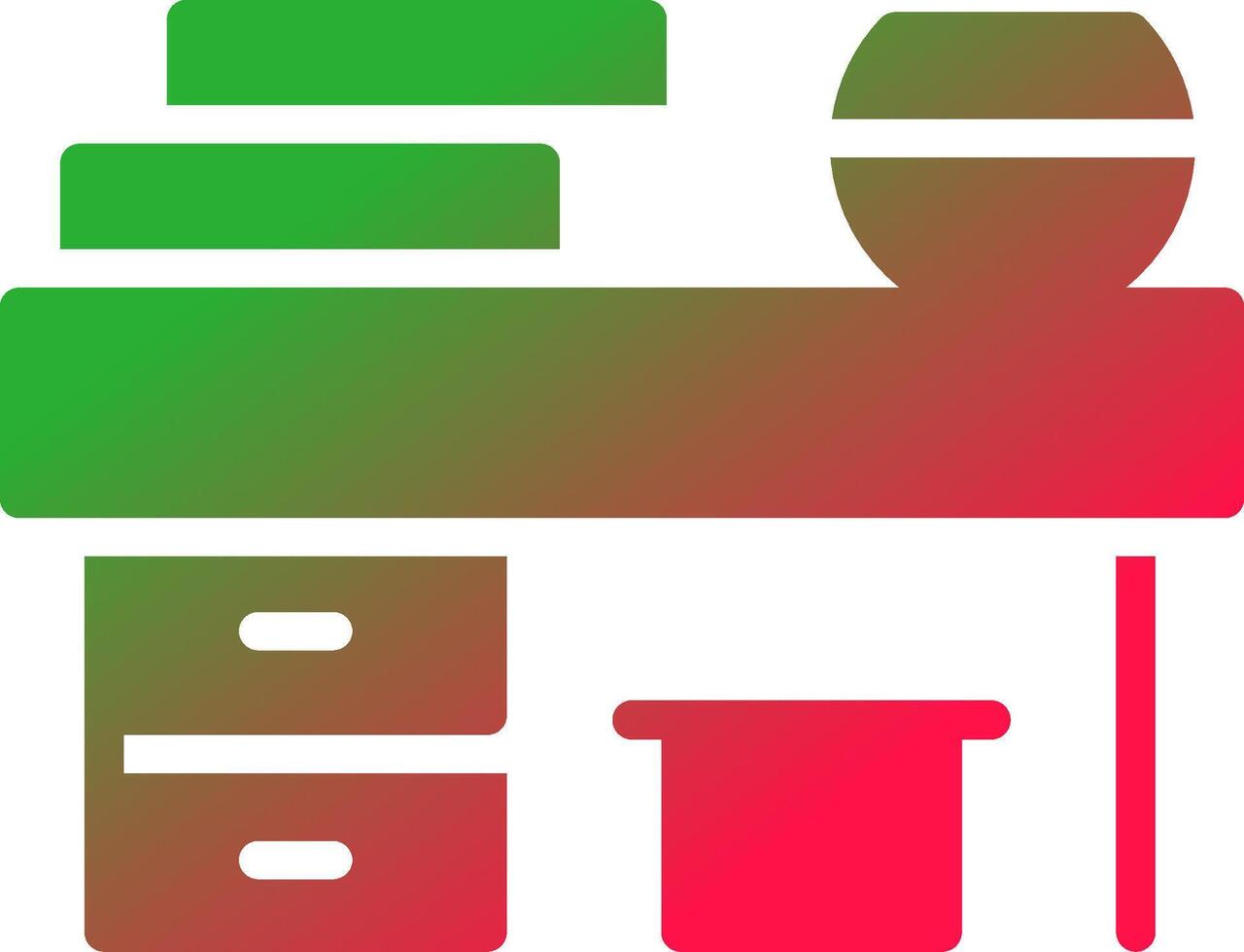 Desk Creative Icon Design vector
