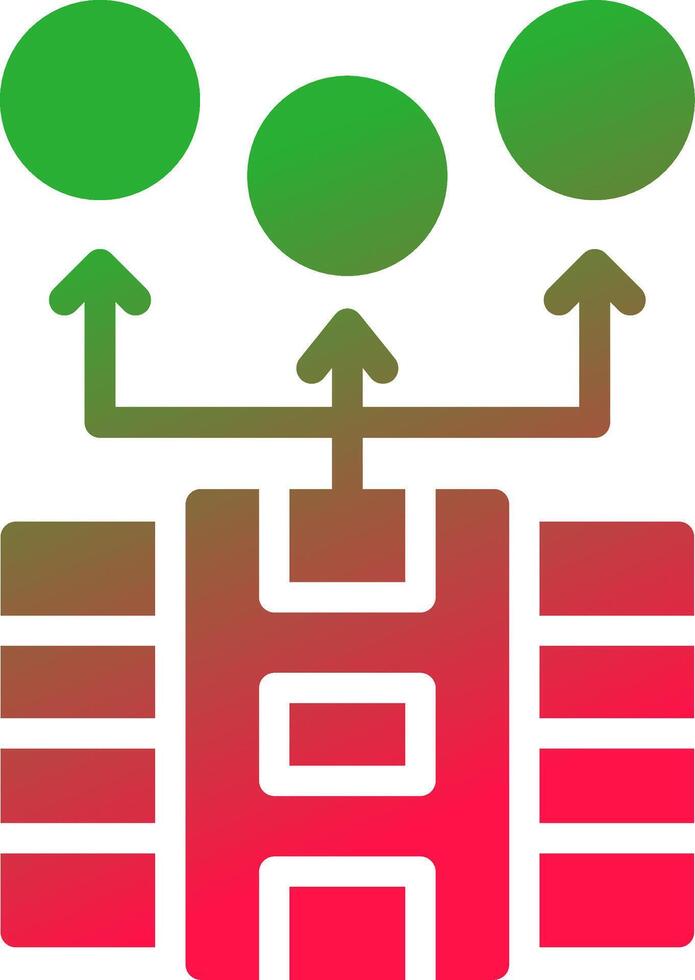 Crowdfunding Creative Icon Design vector