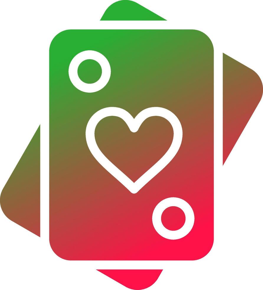 Playing Cards Creative Icon Design vector