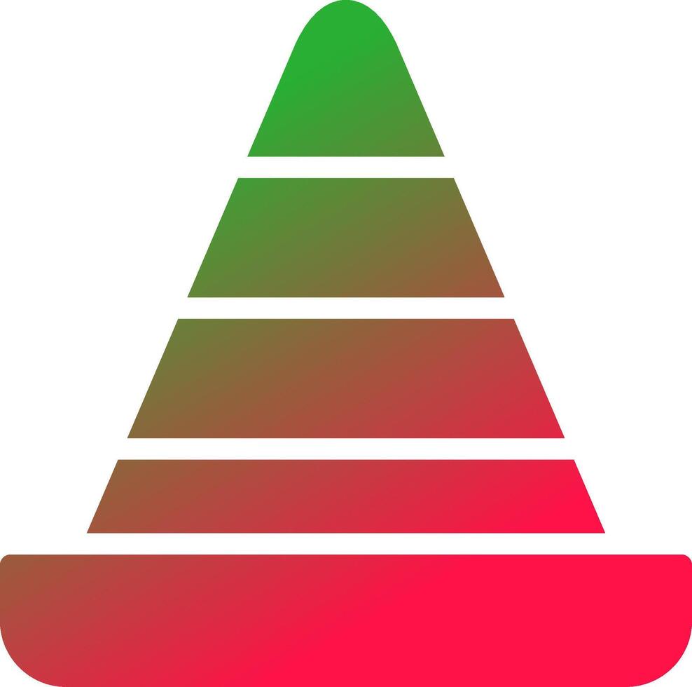 Cone Creative Icon Design vector