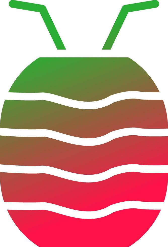 Watermelon Juice Creative Icon Design vector