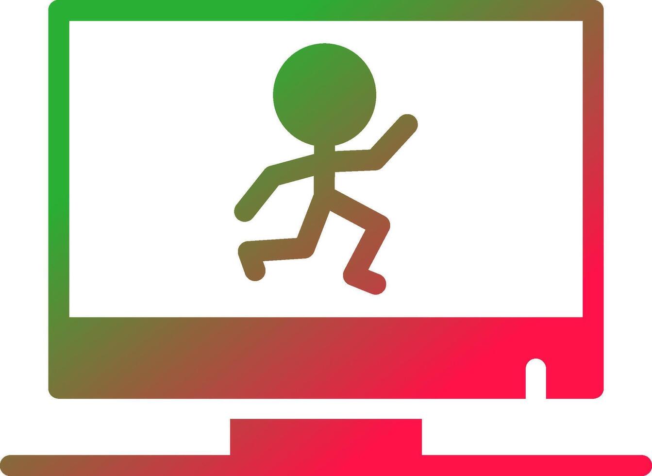 Motion Graphic Creative Icon Design vector