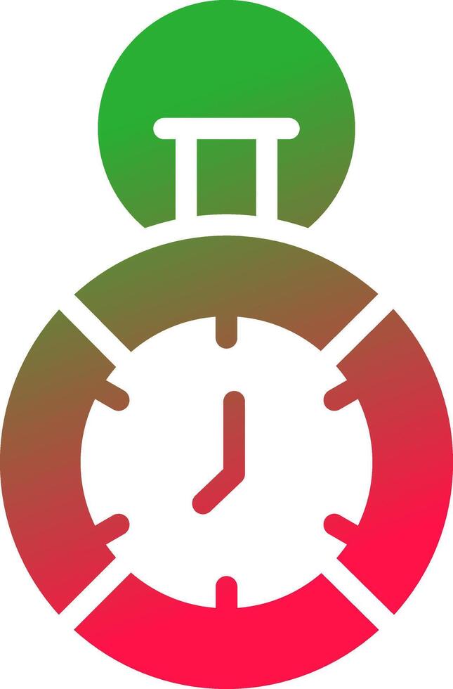 Stopwatch Creative Icon Design vector
