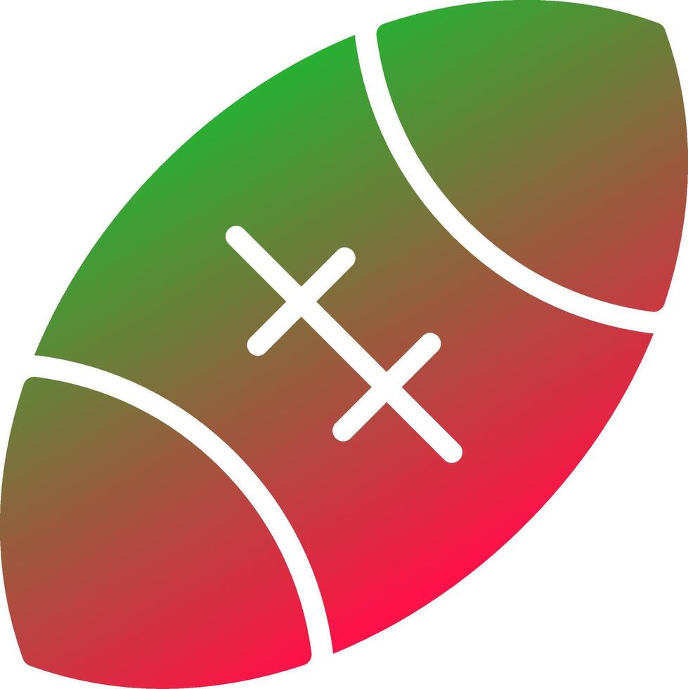 Rugby Creative Icon Design vector