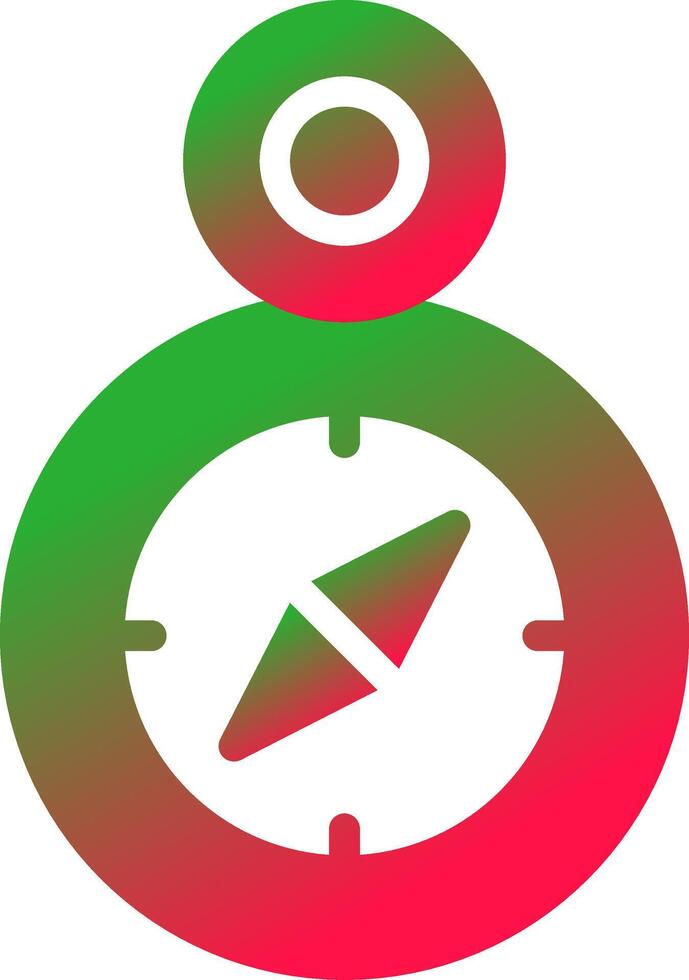 Compass Creative Icon Design vector