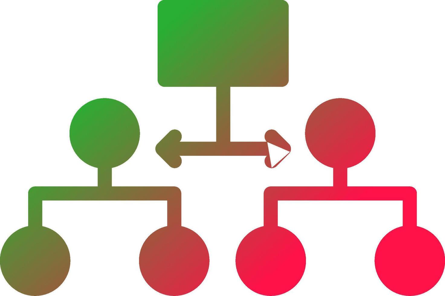Glyph Gradient Design vector