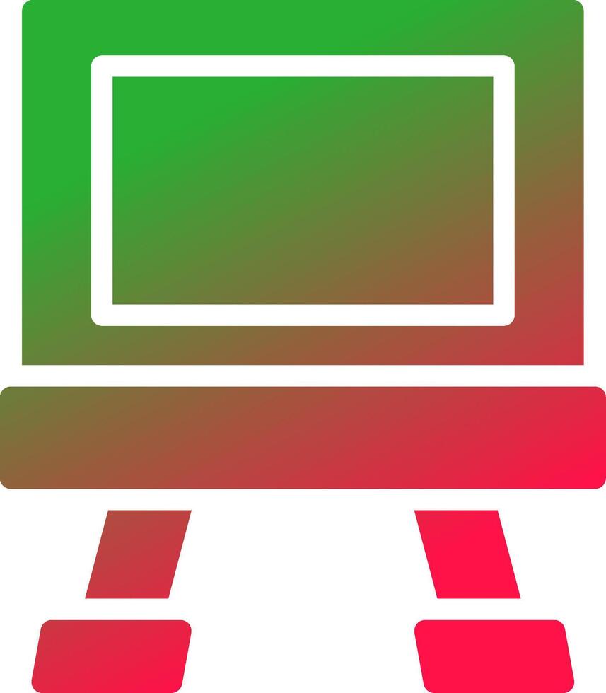 Canvas Creative Icon Design vector