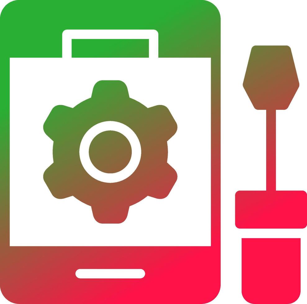 Smartphone Creative Icon Design vector