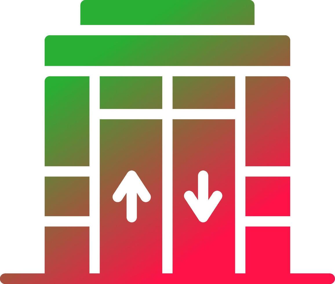 Elevator Creative Icon Design vector