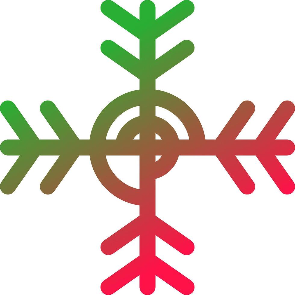 Snowflake Creative Icon Design vector