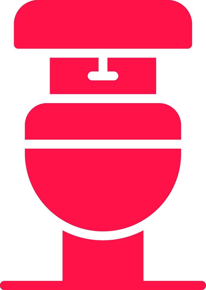 Toilet Creative Icon Design vector