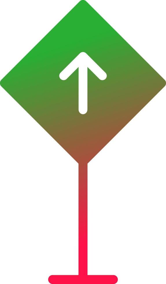 Road Sign Creative Icon Design vector