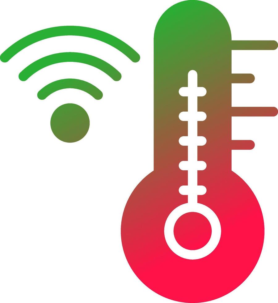 Thermostat Creative Icon Design vector